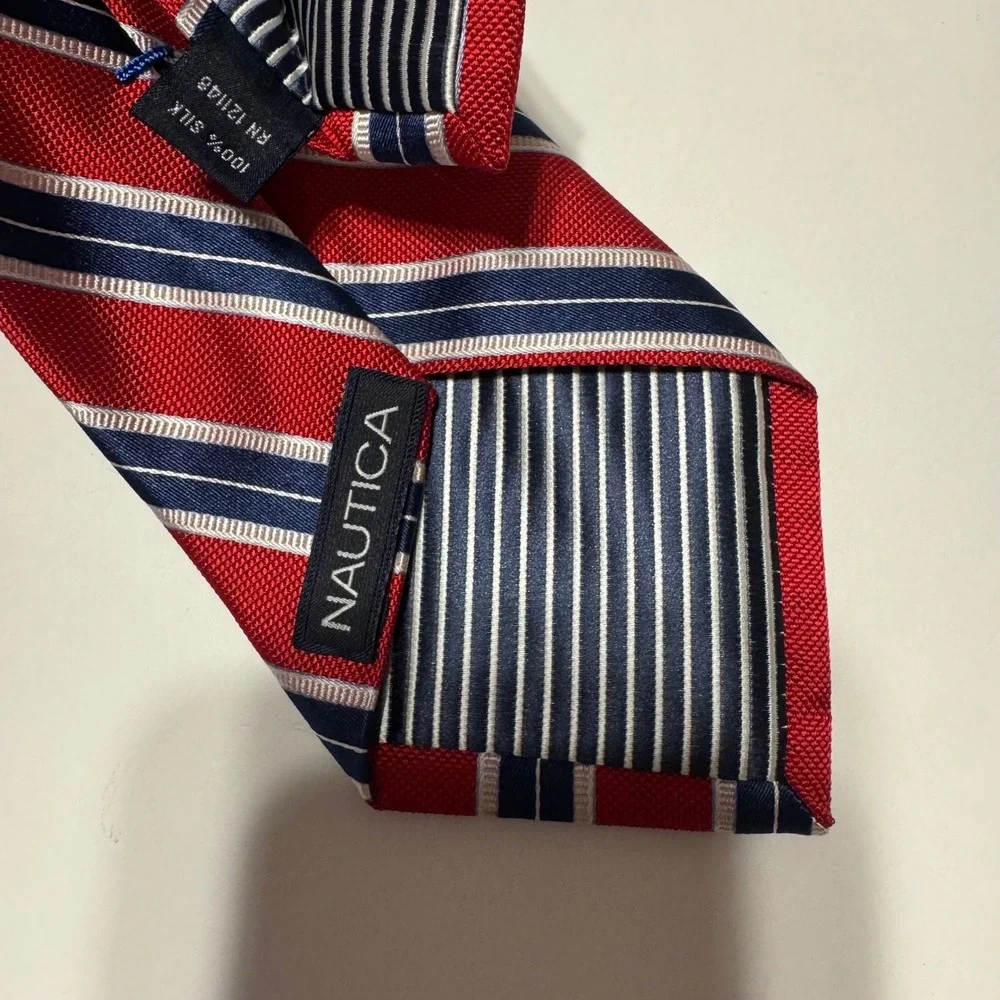 Nautica red blue
